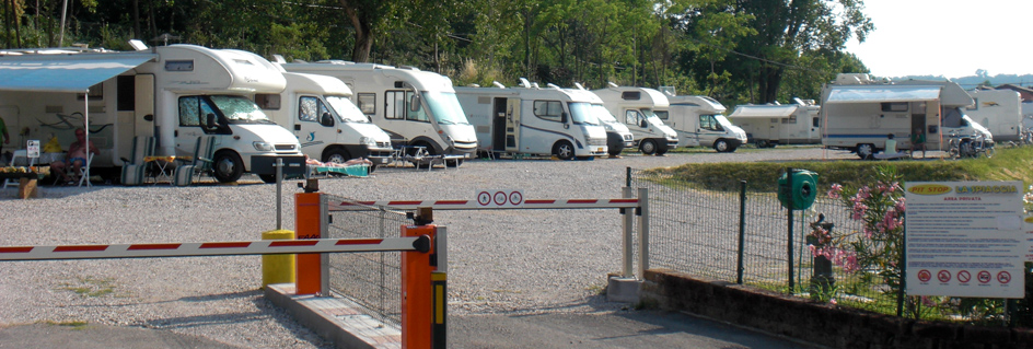 RV Parkplatz Desenzano