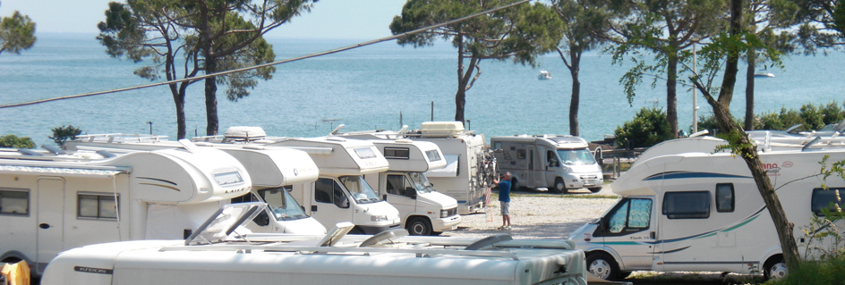 RV Parkplatz Gardasee