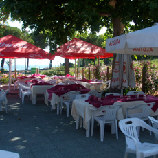 Terras van Restaurant/Pizzeria Stella del Garda